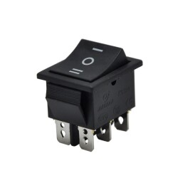 KCD4 ON-OFF-ON Three Position Non-Illuminated Switch 