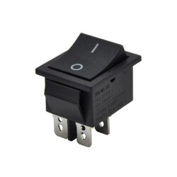 KCD4 Unilluminated Spring Loaded Momentary On/Off Switch 