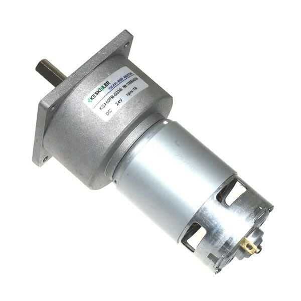  Kga60 24v 10rpm 60mm Redüktörlü Flanşlı Dc Motor