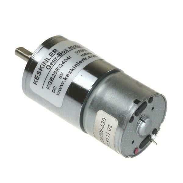  Kgb25 6v 10rpm 25mm Redüktörlü Eksantrik Dc Motor