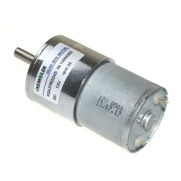  Kgb37 12v 30rpm 37mm Redüktörlü Eksantrik Dc Motor