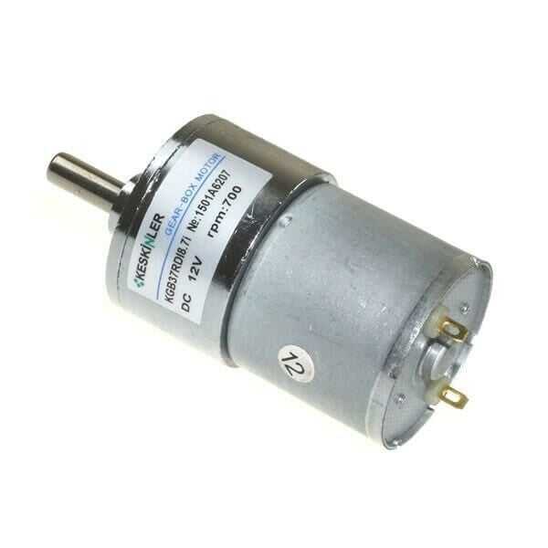  Kgb37 12v 700rpm 37mm Redüktörlü Eksantrik Dc Motor