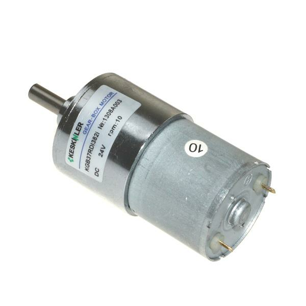  Kgb37 24v 10rpm 37mm Redüktörlü Eksantrik Dc Motor