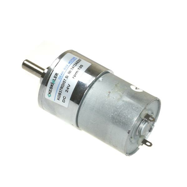  Kgb37 24v 120rpm 37mm Redüktörlü Eksantrik Dc Motor