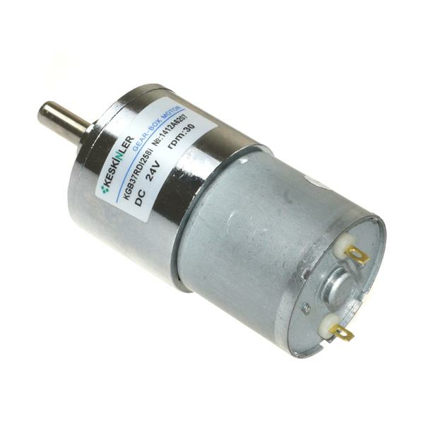  Kgb37 24v 30rpm 37mm Redüktörlü Eksantrik Dc Motor