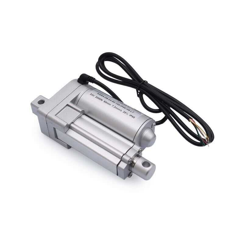 Lineaire Actuator DC12V/24V Maximale belasting 2000N, Slag 50-900mm, IP65 Waterdicht, Elektrische Motor Gebruik in Medische Wereld en Auto's(150mm -10mm/s-1000N(100kG),12V