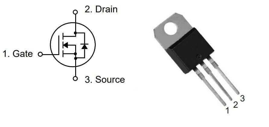 KIA50N06 - 60V 50A Mosfet - TO220 Diğer Mosfetler Motorobit - Motorobit.com