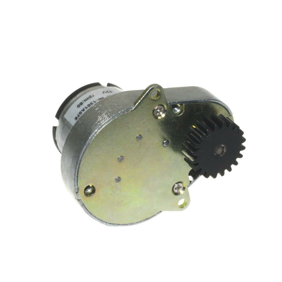 KSR 24V 75Rpm Geared (Small Gear Connected) DC Motor Motorobit