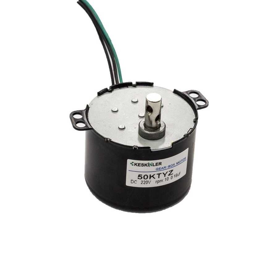  Ktyz-50 10rpm 6w Ac Senkron Motor