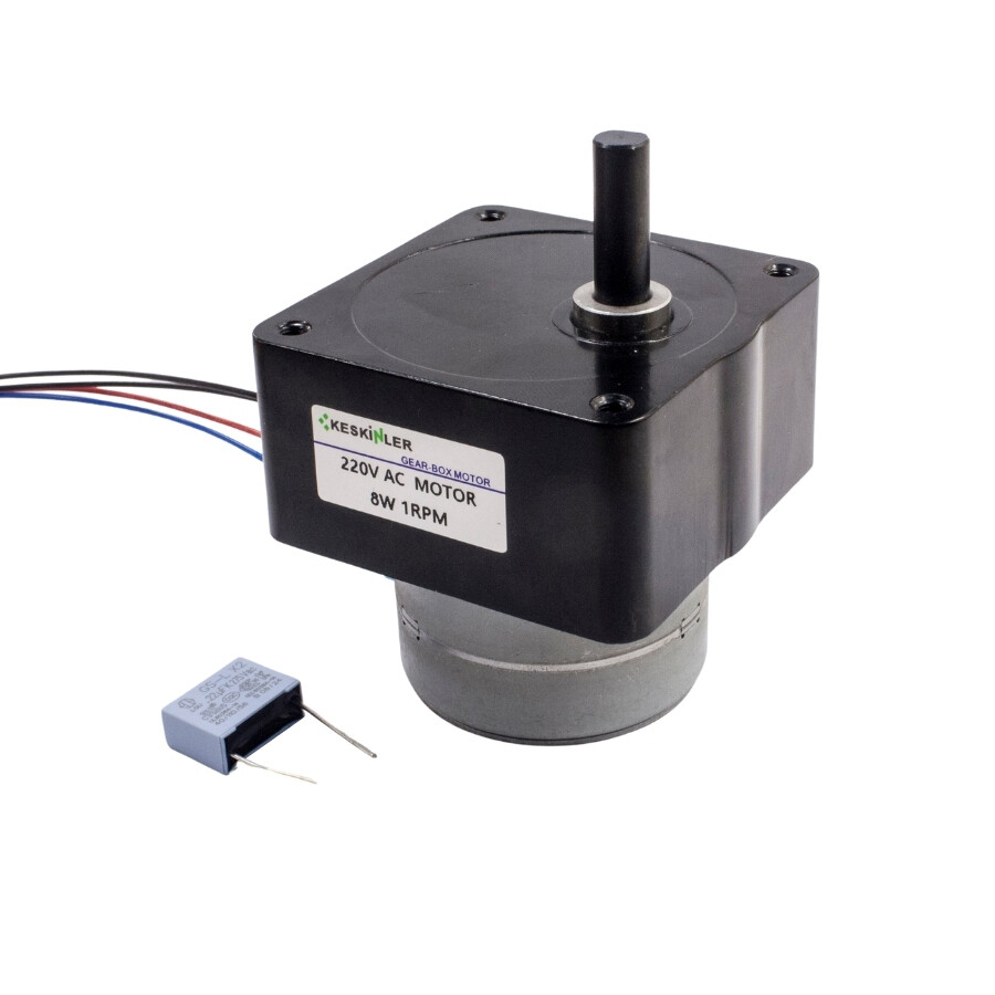  Ktyz-50 1rpm 8w 220v Ac Senkron Motor
