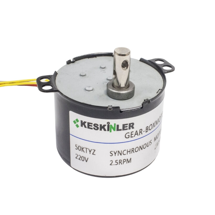  Ktyz-50 2.5rpm 6w Ac Senkron Motor