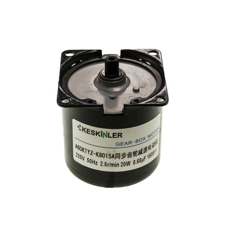 Ktyz-60 2.5rpm 14w Ac Senkron Motor