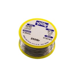 Kurtel 0.46 mm 250gr Solder Wire (60% Tin / 40% Lead) 