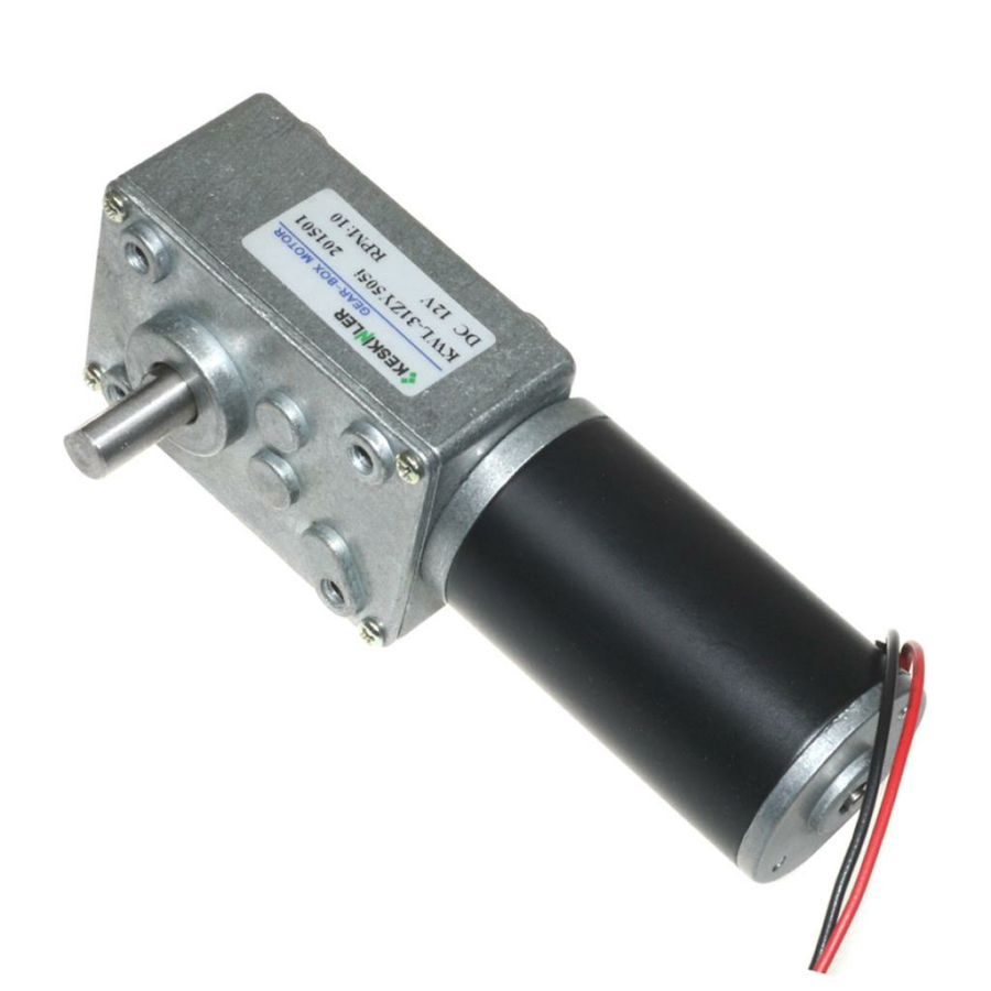 Kwl-31 12v 10rpm Redüktörlü L Dc Motor