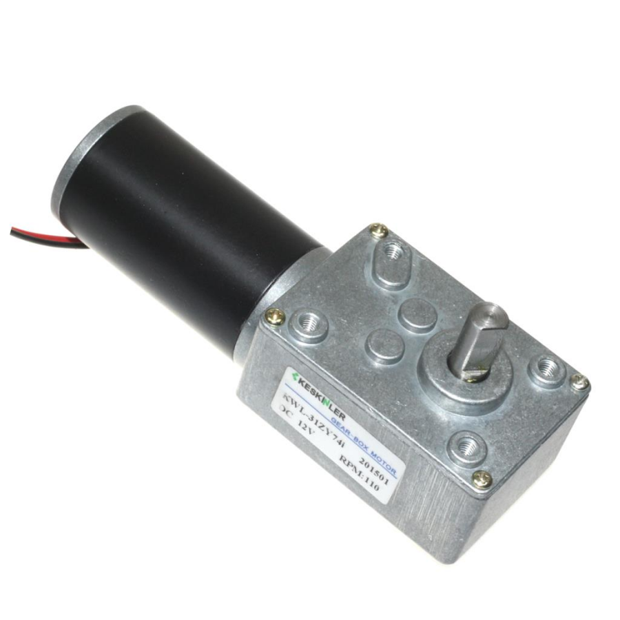 KWL31 12V 110Rpm L DC Motor with Gearbox Motorobit