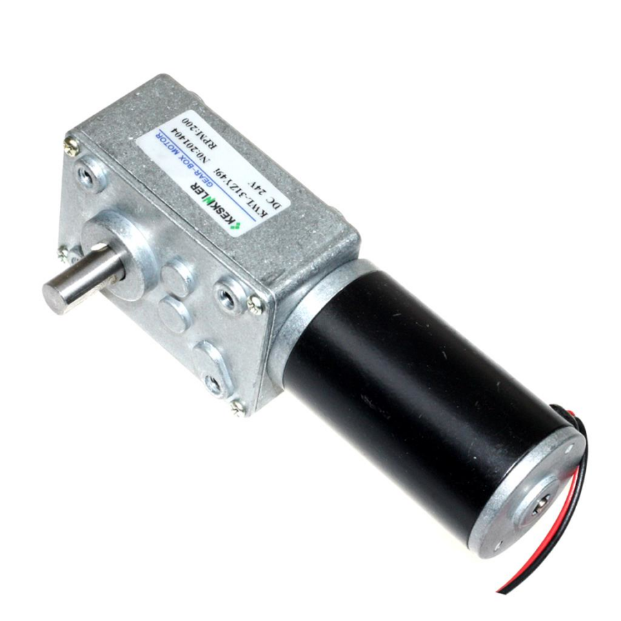  Kwl-31 24v 200rpm Redüktörlü L Dc Motor