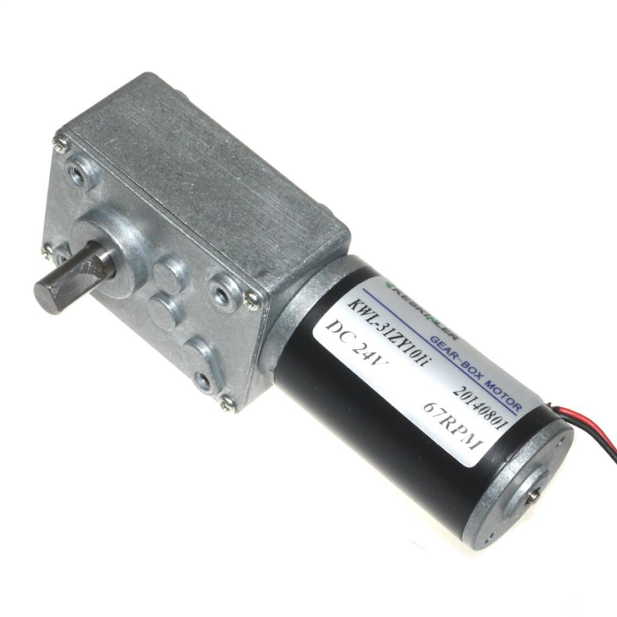  Kwl-31 24v 67rpm Redüktörlü L Dc Motor