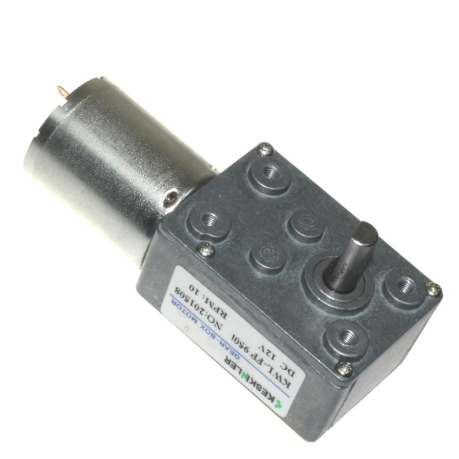 KWLFP 12V 10Rpm L DC Motor with Gearmotor Motorobit