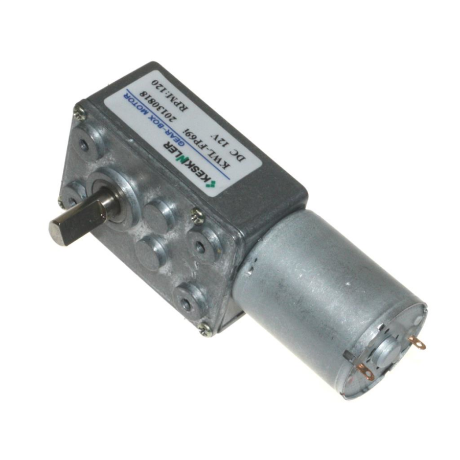  Kwl-fp 12v 120rpm Redüktörlü L Dc Motor