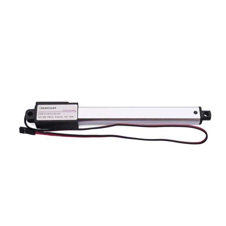  La-m-12-120 12v 100mm 96n Ip54 Mikro Lineer Motor