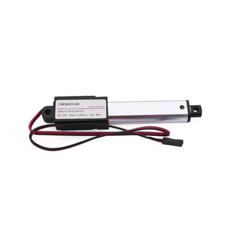  La-m-12-120 12v 50mm 96n Ip54 Mikro Lineer Motor