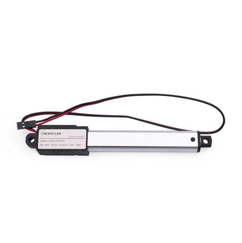  La-m-12-120 12v 75mm 96n Ip54 Mikro Lineer Motor