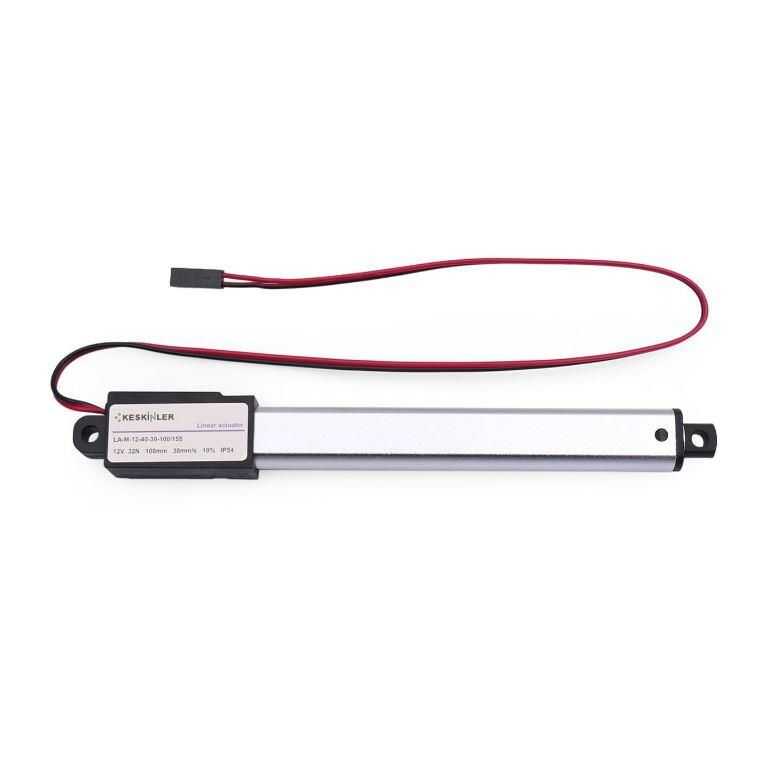  La-m-12-40 12v 100mm 32n Ip54 Mikro Lineer Motor