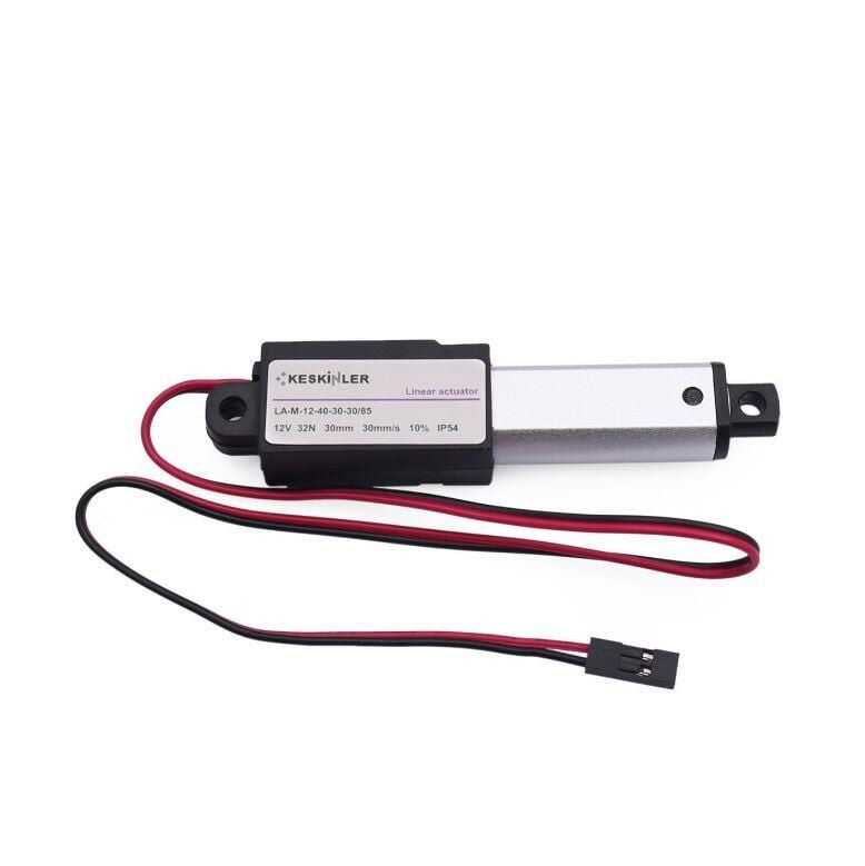  La-m-12-40 12v 30mm 32n Ip54 Mikro Lineer Motor
