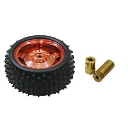 Large Off-Road Wheel 85x38mm - Red - 1