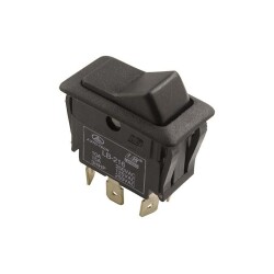 LB-216 On/Off Switch 6 Pin - Black 