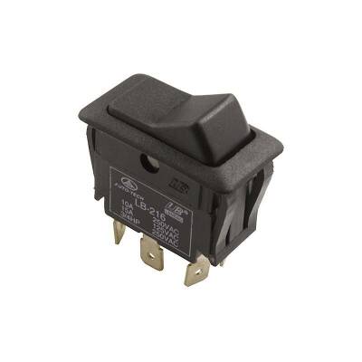 LB-216 On/Off Switch 6 Pin - Black Motorobit - Motorobit.com