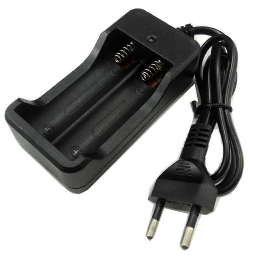  Li-ion 18650 3.7v Pil Şarj Aleti 2