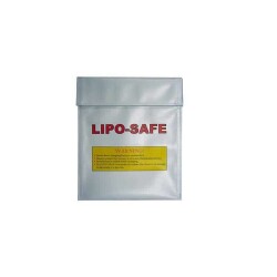 Lipo Battery Fireproof Protection Bag - 10x20cm 