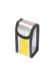 Lipo Battery Fireproof Protection Bag - 7x5x14 cm 