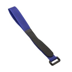 Lipo Battery Holder Velcro Tape 20x400mm - Blue 