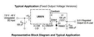 LM2576T-5.0 Voltaj Regülatörü - TO220 - 3