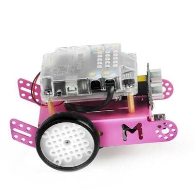 mBot 2.4G STEM Eğitim Robotu - MakeBlock V1.1 Pembe Kit - 3