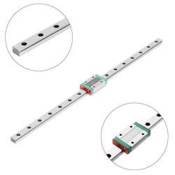 MGN12 Lineer Ray Kızak 200mm - MGN12H Bilyalı Rulman Blok 