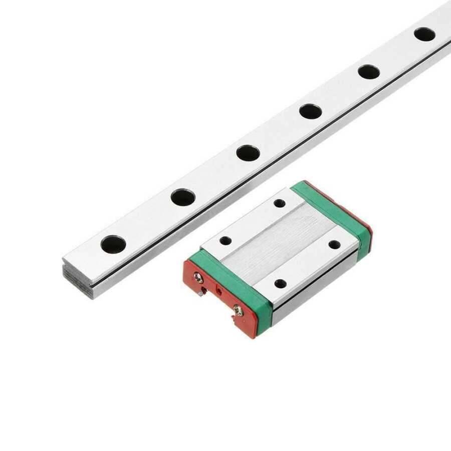 Guide Lineari MGN9H 350mm - 2 Pezzi Con Carrelli Per Macchine CNC, Stampanti 3D, Automazione