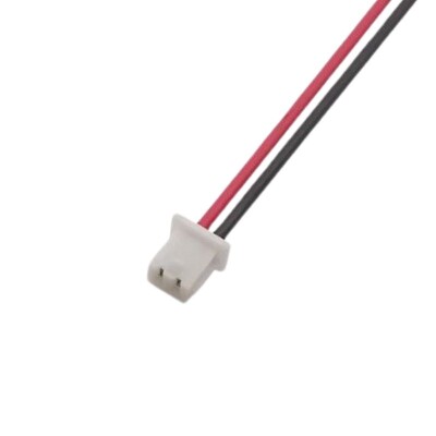 Micro JST 1.25 2 Pin Female Connector 18cm - 1