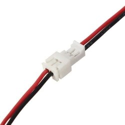 Micro JST 1.25 2 Pin Male and Female Connector - 2