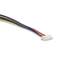 Micro JST 1.25 6 Pin Female Connector 20cm - 1