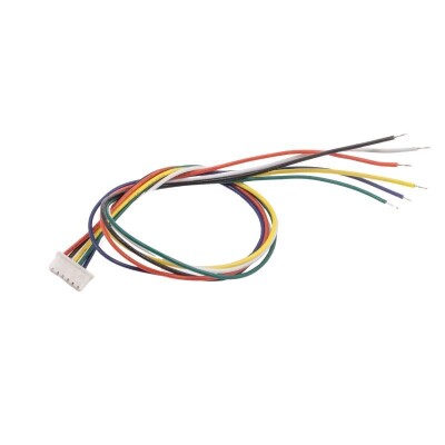 Micro JST 1.25 6 Pin Female Connector 20cm - 3
