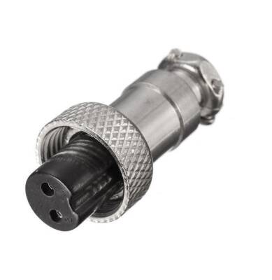 Mike Connector 2-Pin 12mm - Female - 1
