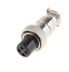 Mike Connector 4-Pin 12mm - Female 