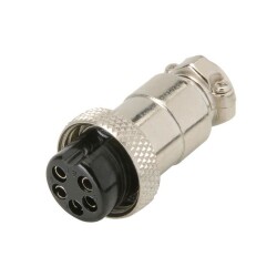 Mike Connector 5-Pin 16mm - Female 