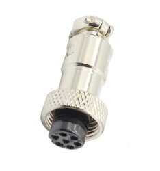 Mike Connector 7-Pin 12mm - Female - 1