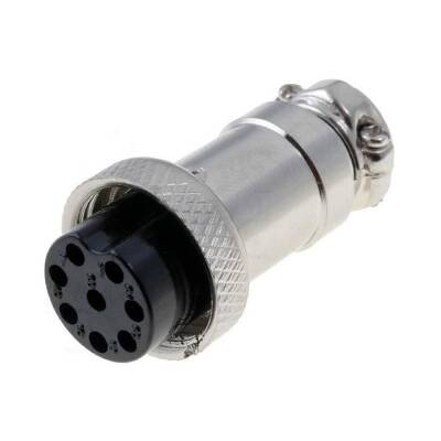 Mike Connector 8-Pin 16mm - Female - 1