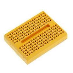 Mini Breadboard - Sarı - 1