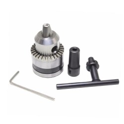 Mini Drill Chuck 0.6-6mm Mount B10 with 5mm Connect Rod - 1
